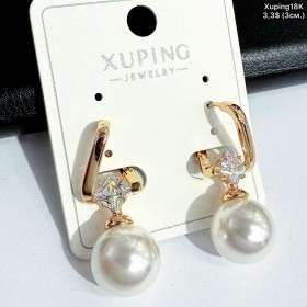 Сережки Xuping18К 20542 (3см)